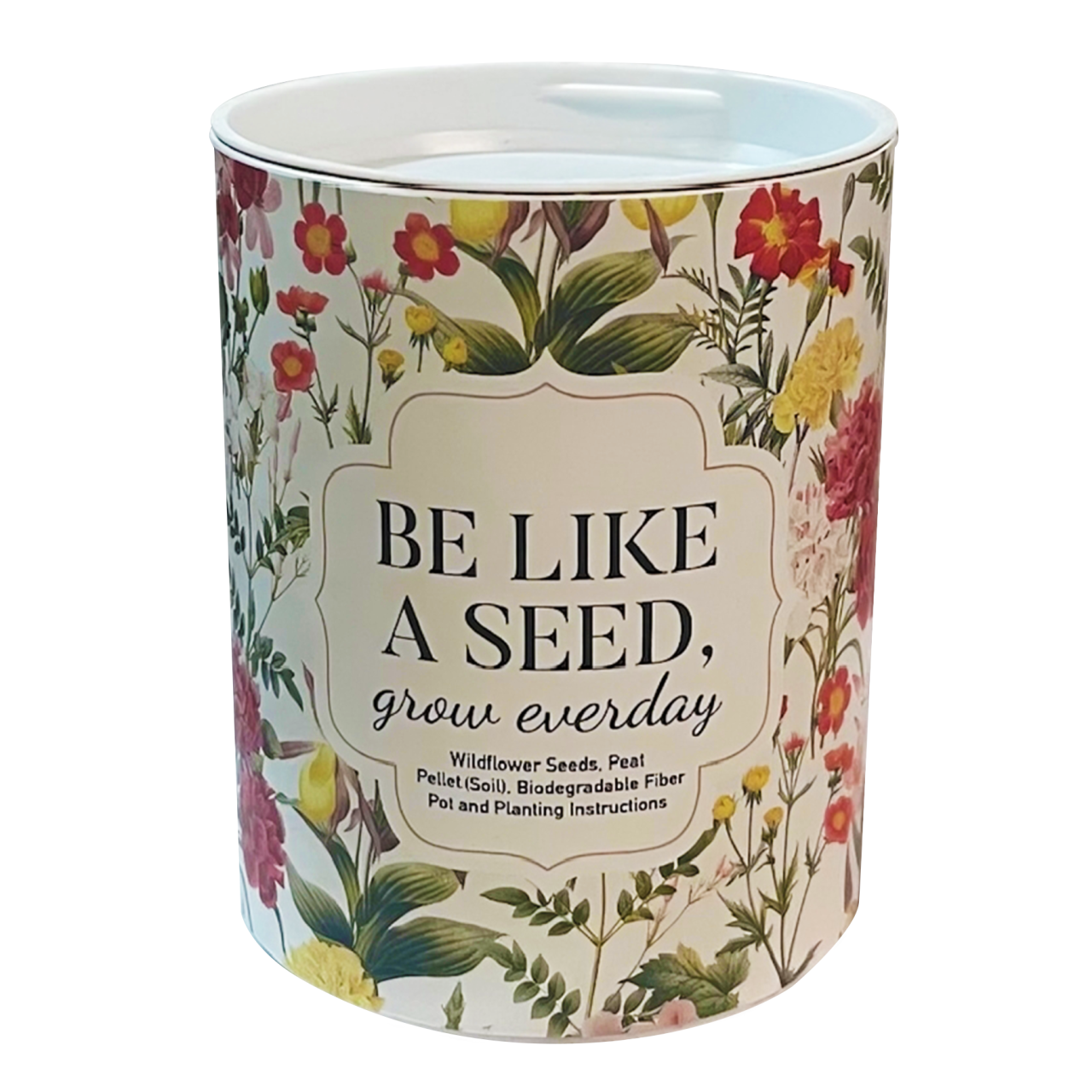 Be Like a Seed, Grow Everyday Garden Grocan Seed Kit