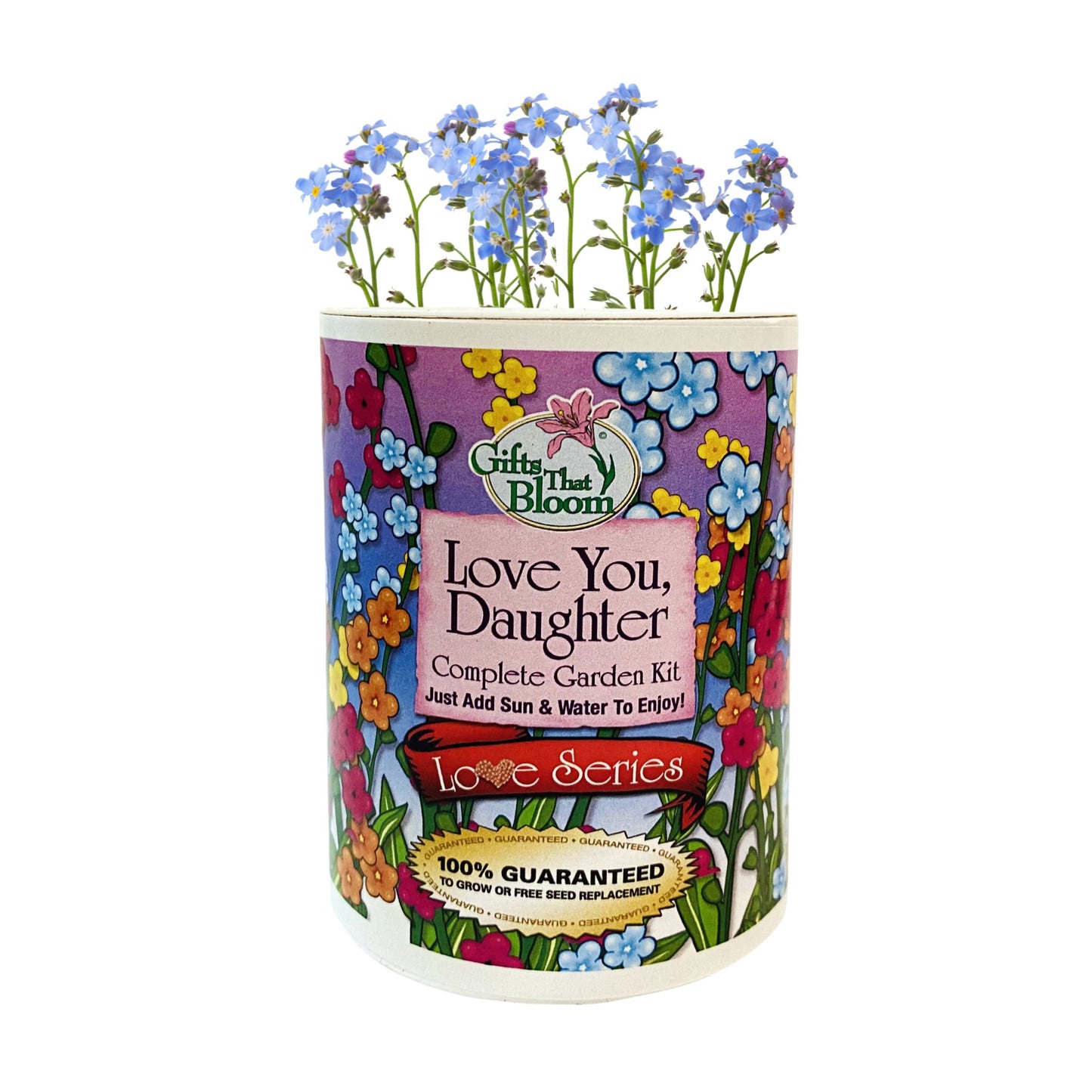 Love You Daughter Garden Grocan Seed Kit