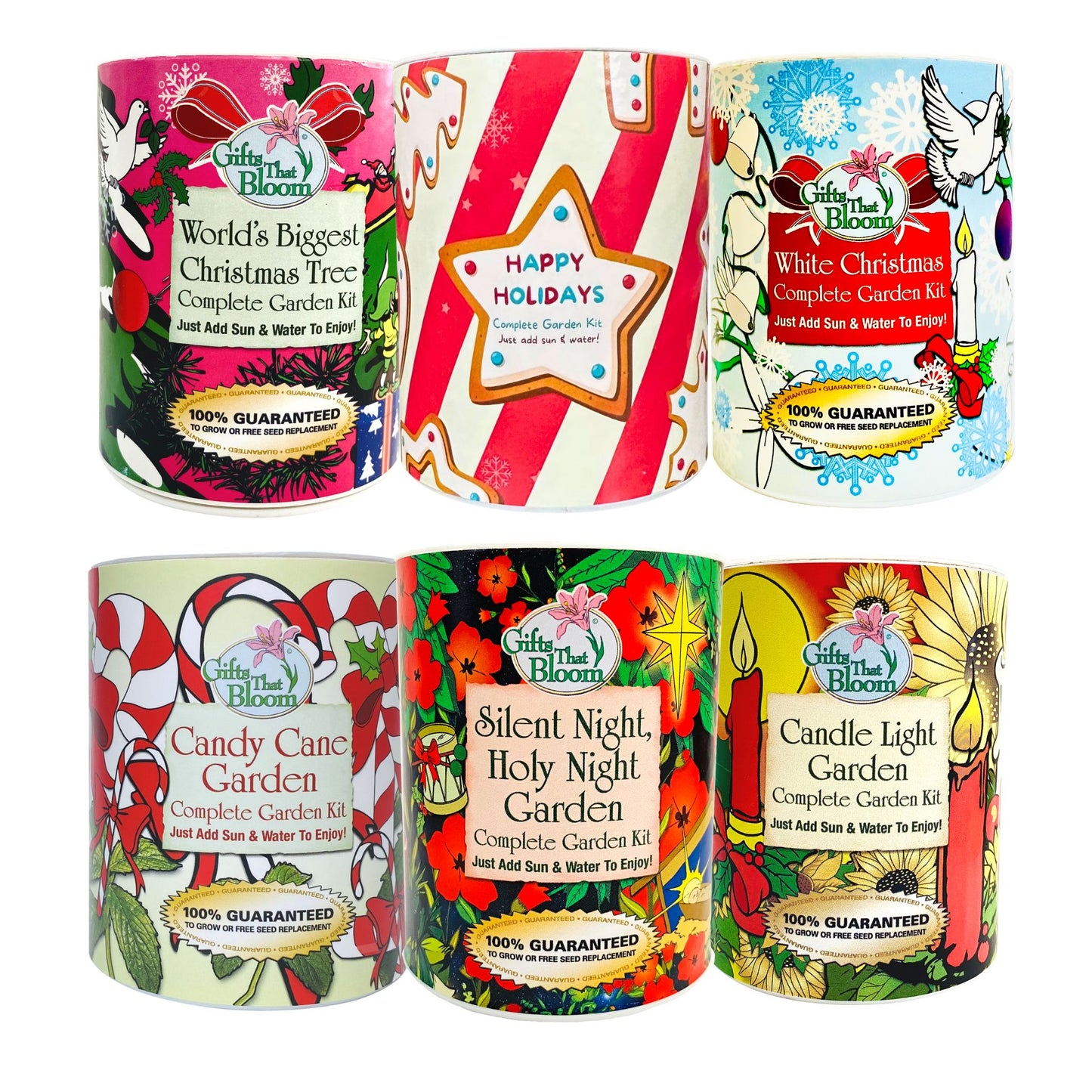 Christmas Garden Grocan Pre-Pack Seed Kits