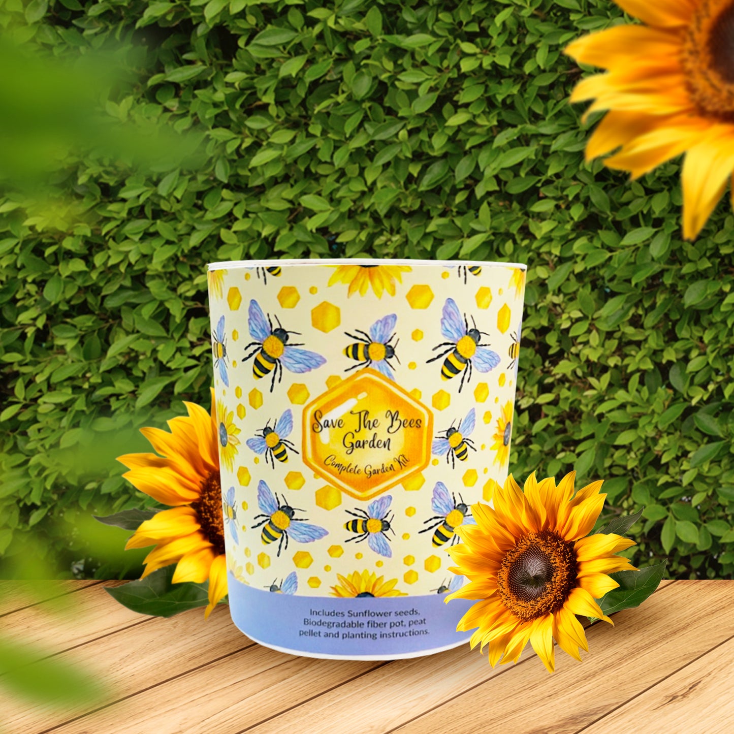 Save the Bees Garden Grocan Seed Kit