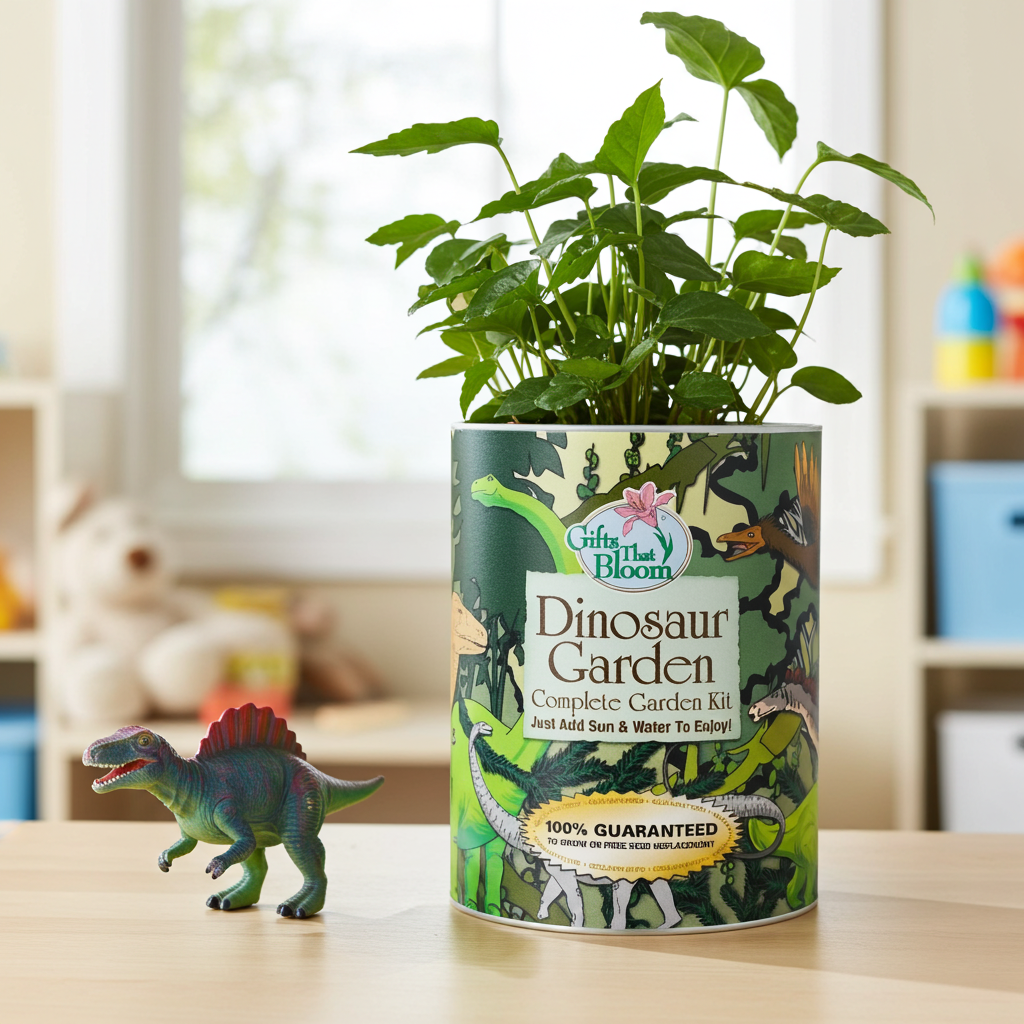 Dinosaur Garden Grocan Seed Kit