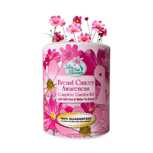 Breast Cancer Awareness Garden Grocan Seed Kit