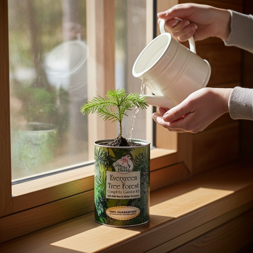 Evergreen Tree Forest Garden Grocan Seed Kit