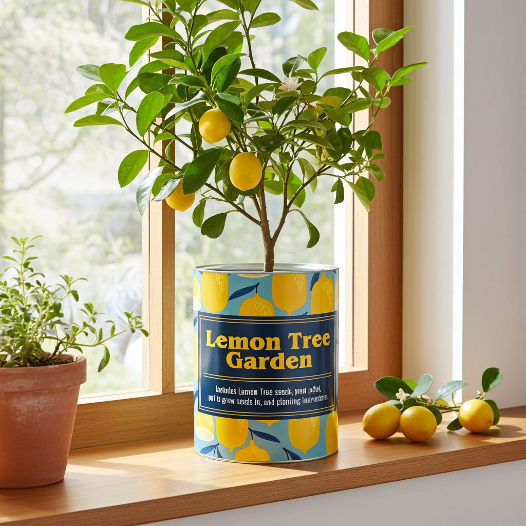 Lemon Tree Garden Grocan Seed Kit