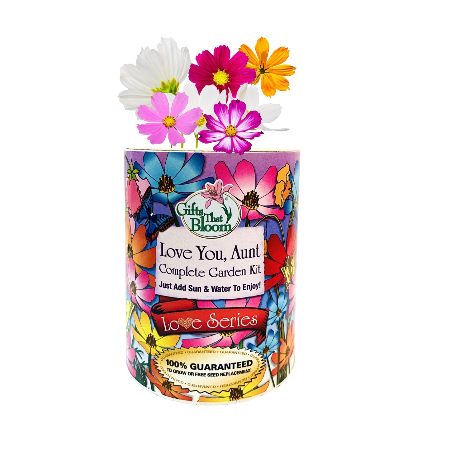 Love You Aunt Garden Grocan Seed Kit