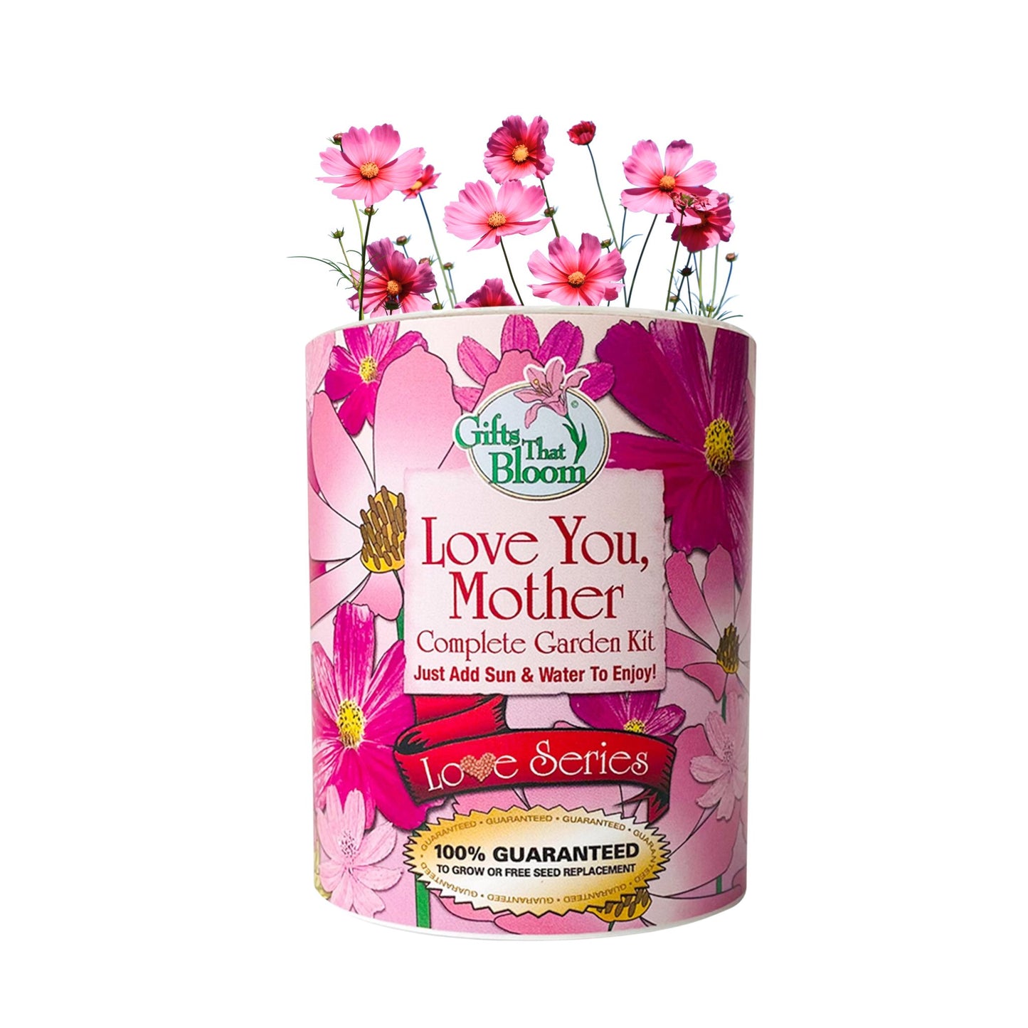 Love You Mother Garden Grocan Seed Kit