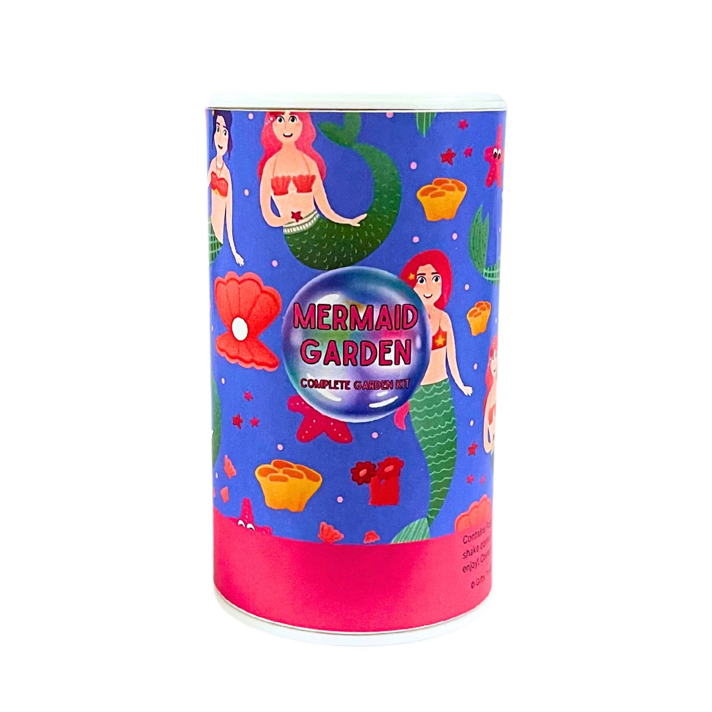 Mermaid Garden Shaker Can Seed Kit