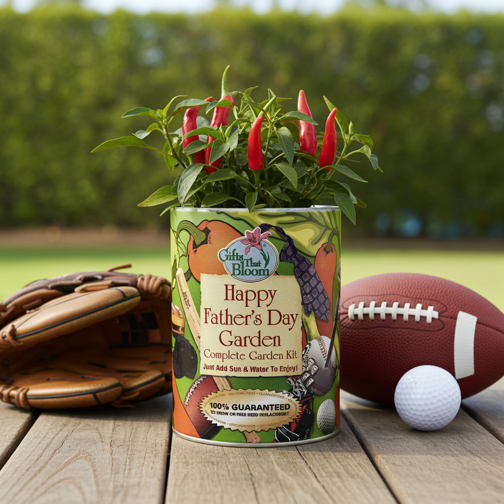 Happy Father's Day Garden Grocan Seed Kit