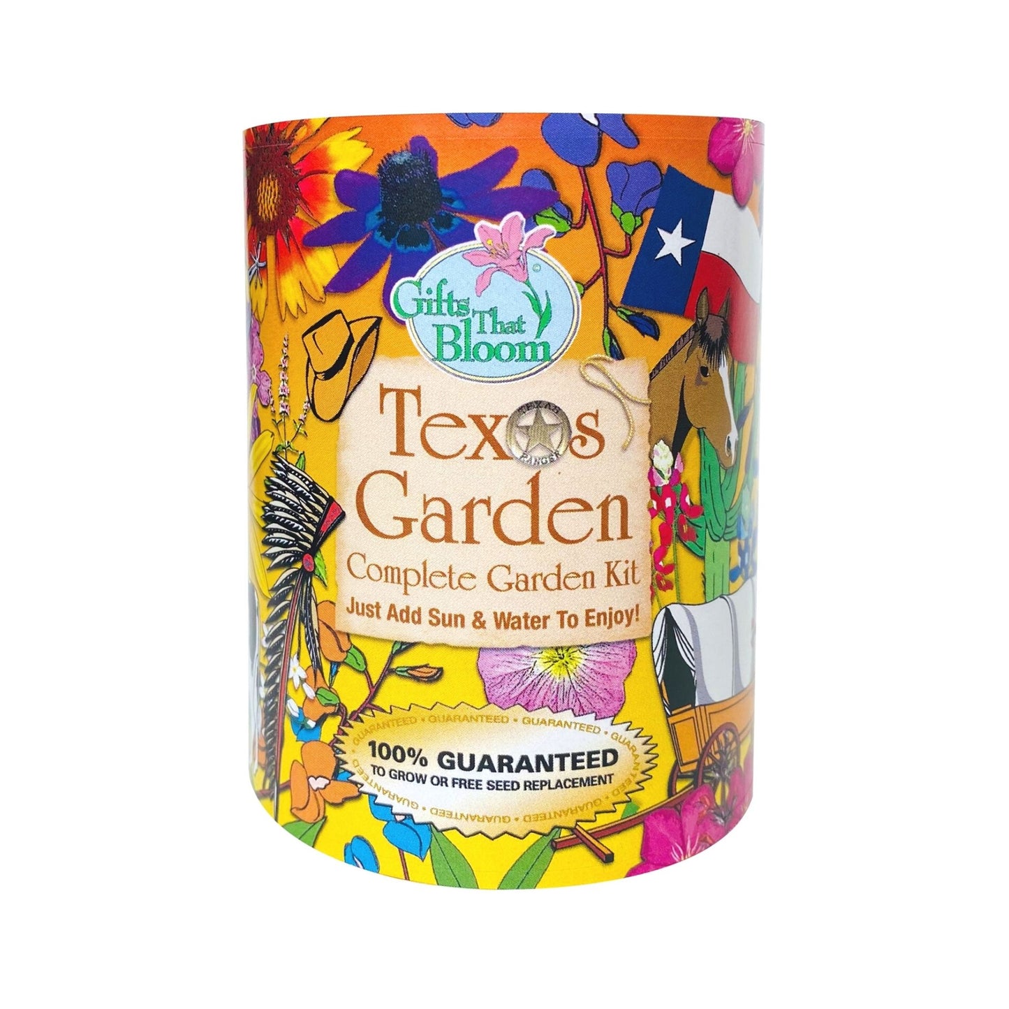 Texas State Garden Grocan Seed Kit