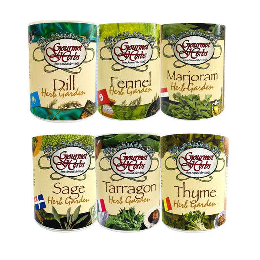 Gourmet Herbs Grocan Seed Kits Pre-Pack #2