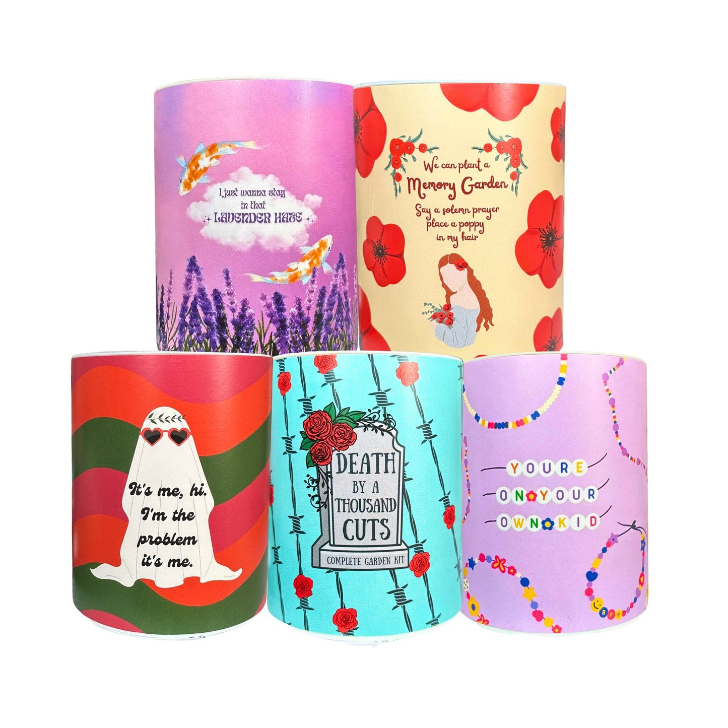 Taylor Swift Inspired Garden Grocan Pre-Pack Seed Kit