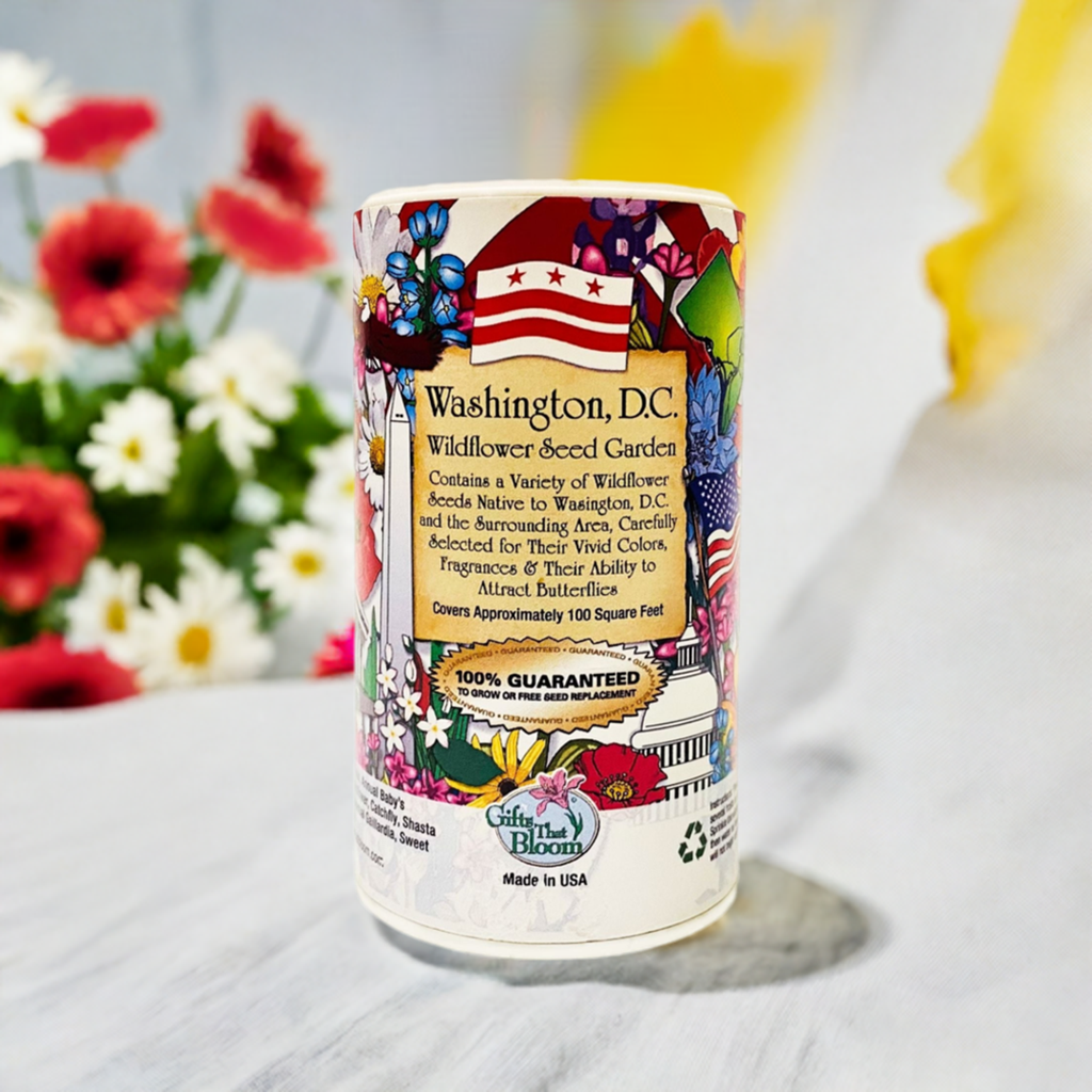 Washington D.C. Garden Shaker Can Seed Kit