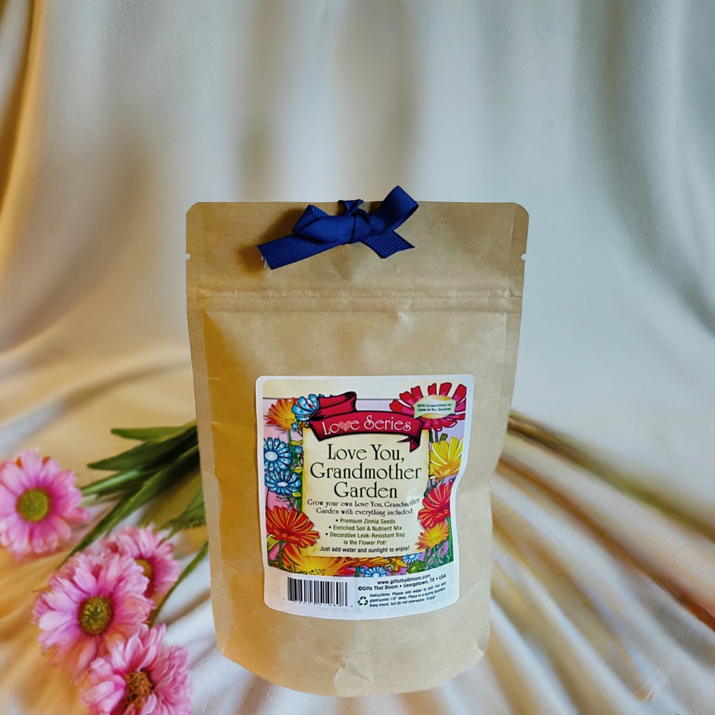 Love You Grandmother Garden Grobag Seed Kit