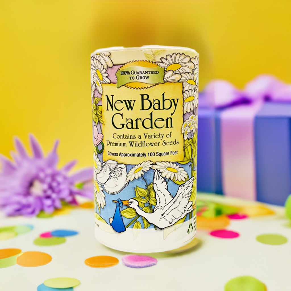 New Baby Garden Shaker Can Seed Kit