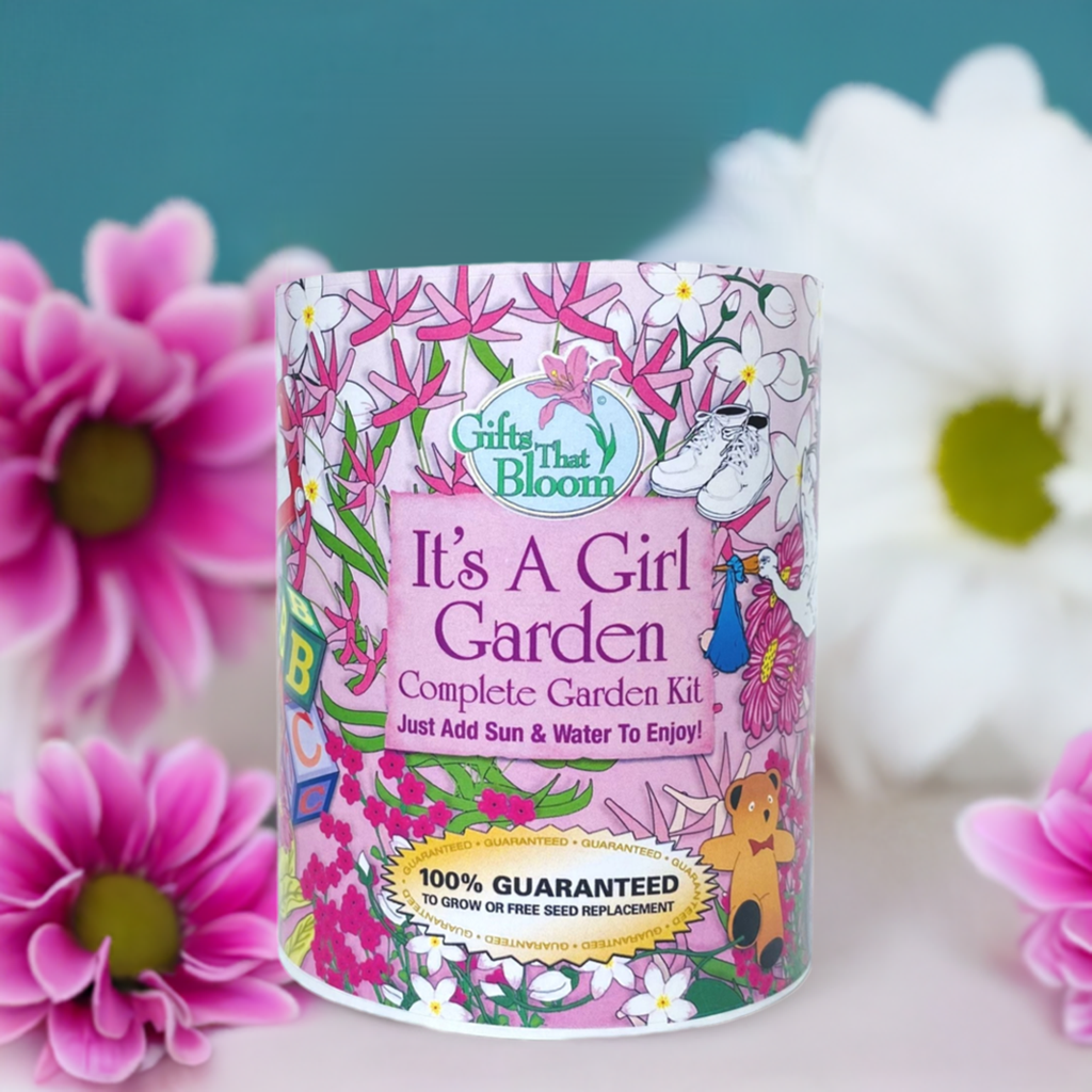 It's A Girl Garden Grocan Seed Kit