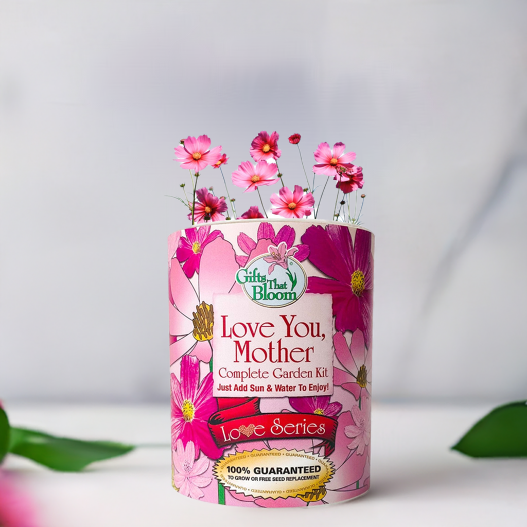 Love You Mother Garden Grocan Seed Kit