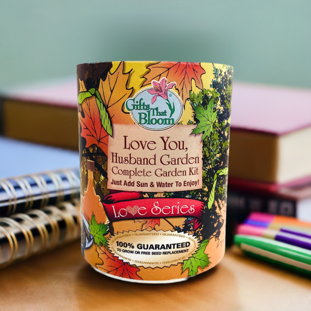 Love You Husband Garden Grocan Seed Kit