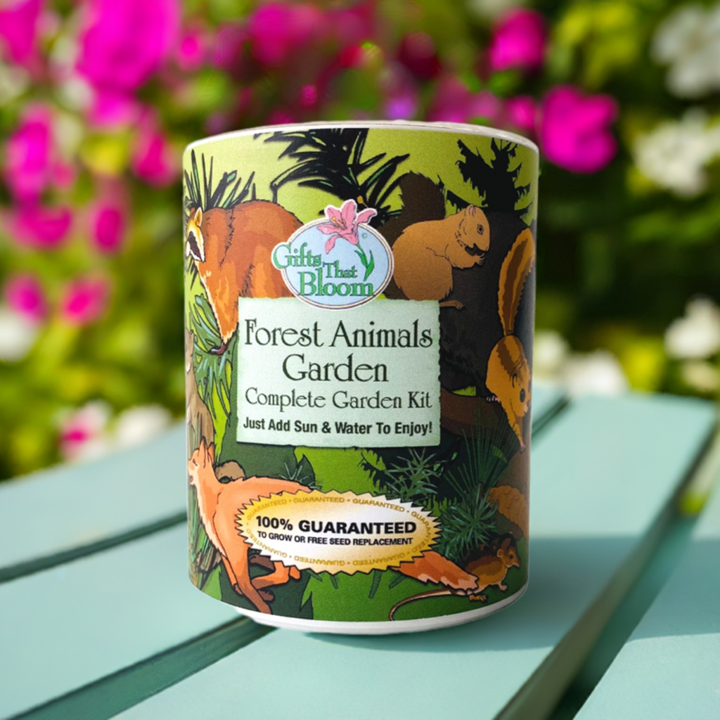 Forest Animals Garden Grocan Seed Kit