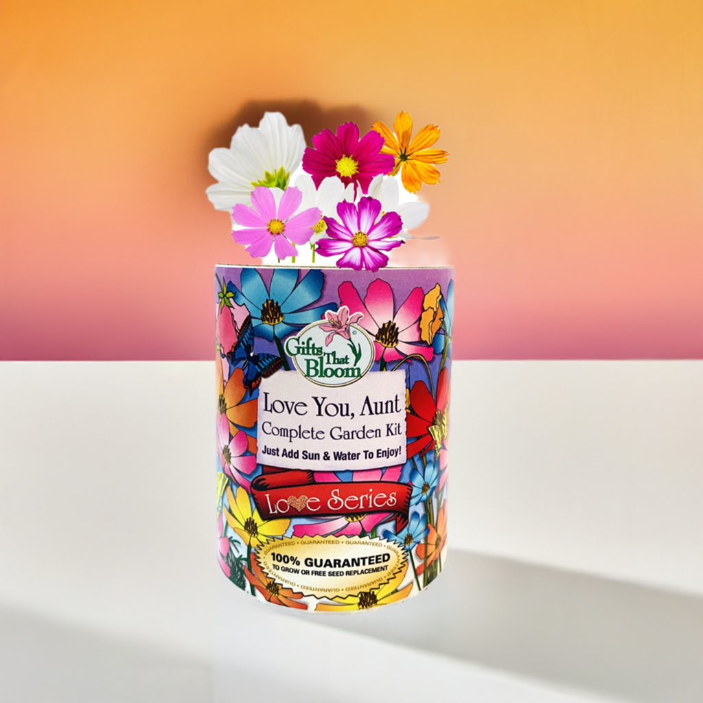Love You Aunt Garden Grocan Seed Kit