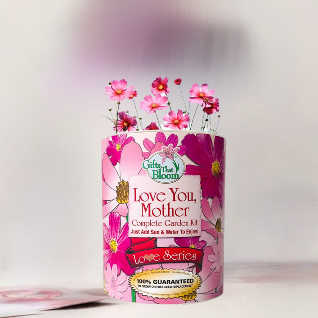 Love You Mother Garden Grocan Seed Kit