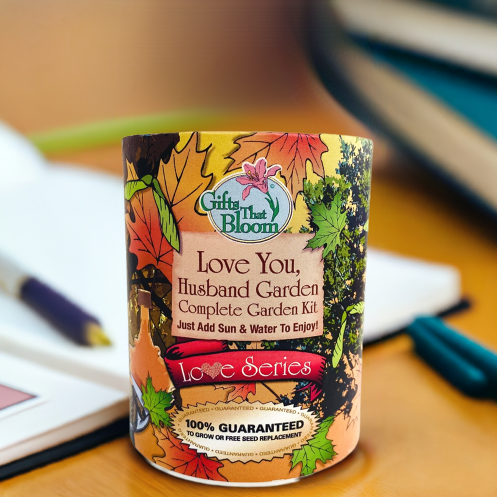 Love You Husband Garden Grocan Seed Kit
