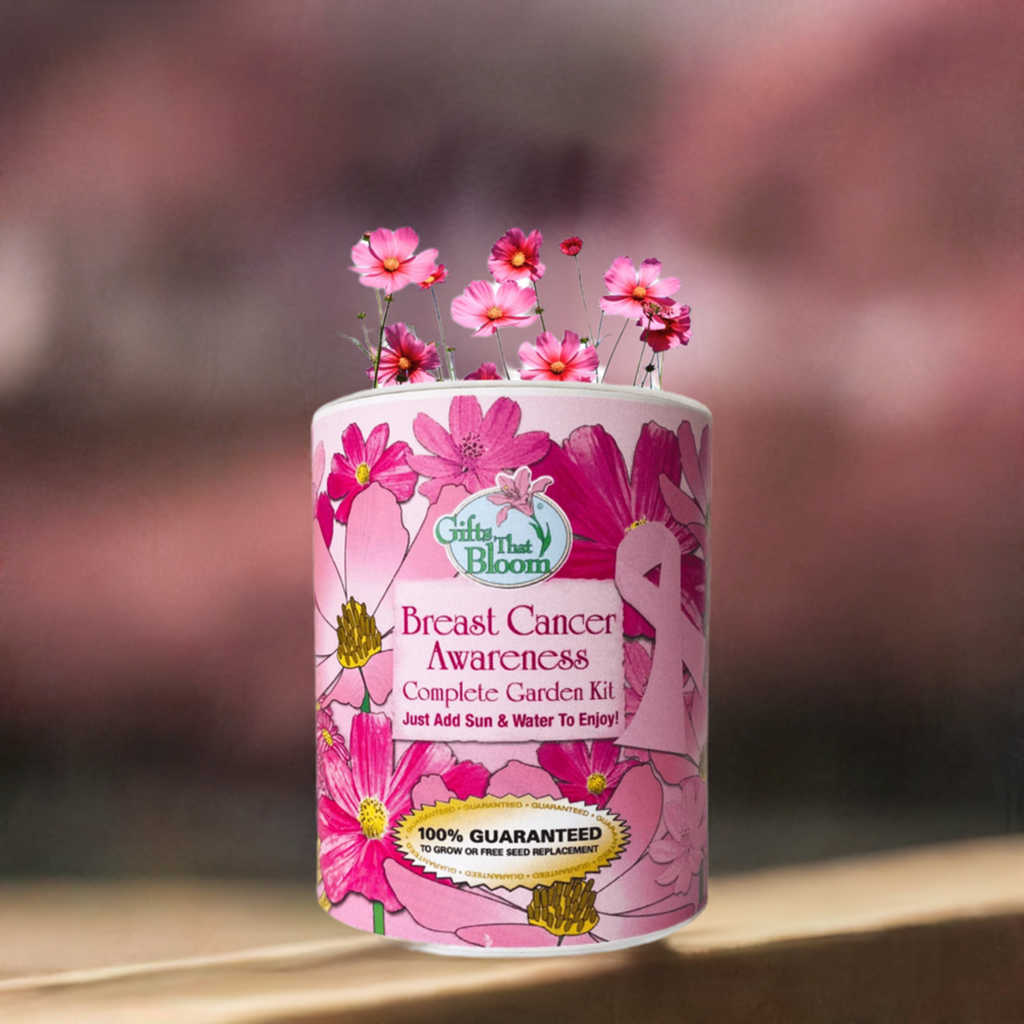 Breast Cancer Awareness Garden Grocan Seed Kit