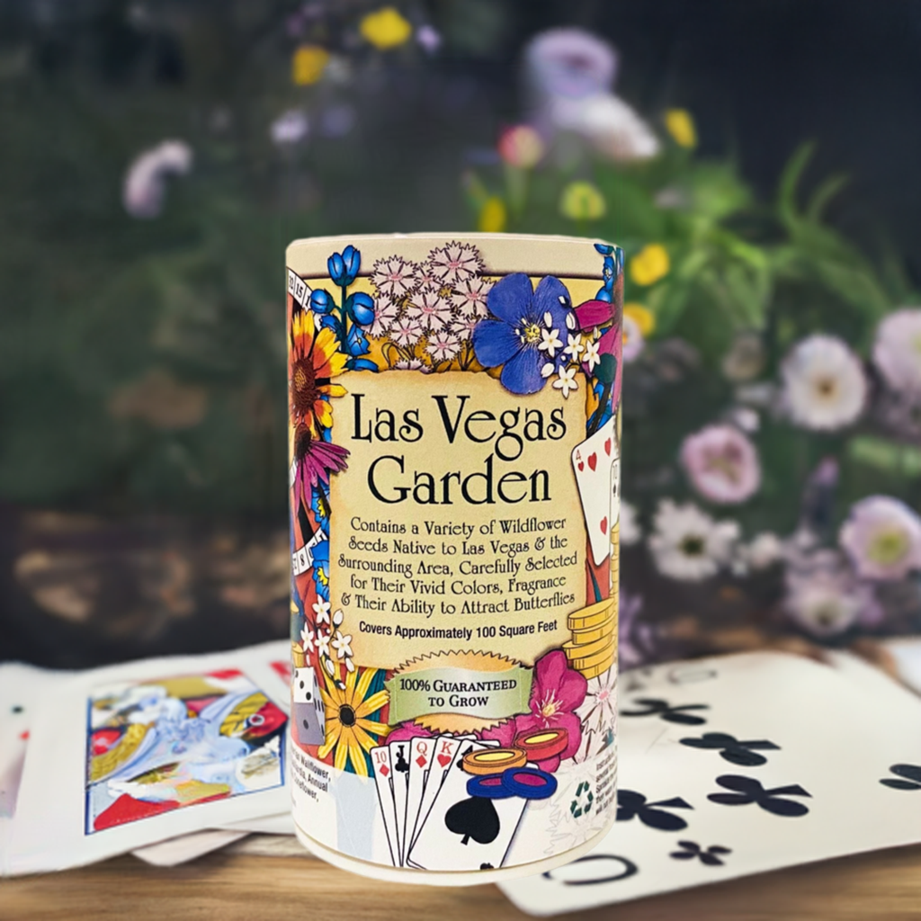 Las Vegas Garden Shaker Can Seed Kit