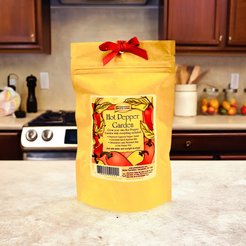 Hot Pepper Garden Grobag Seed Kit
