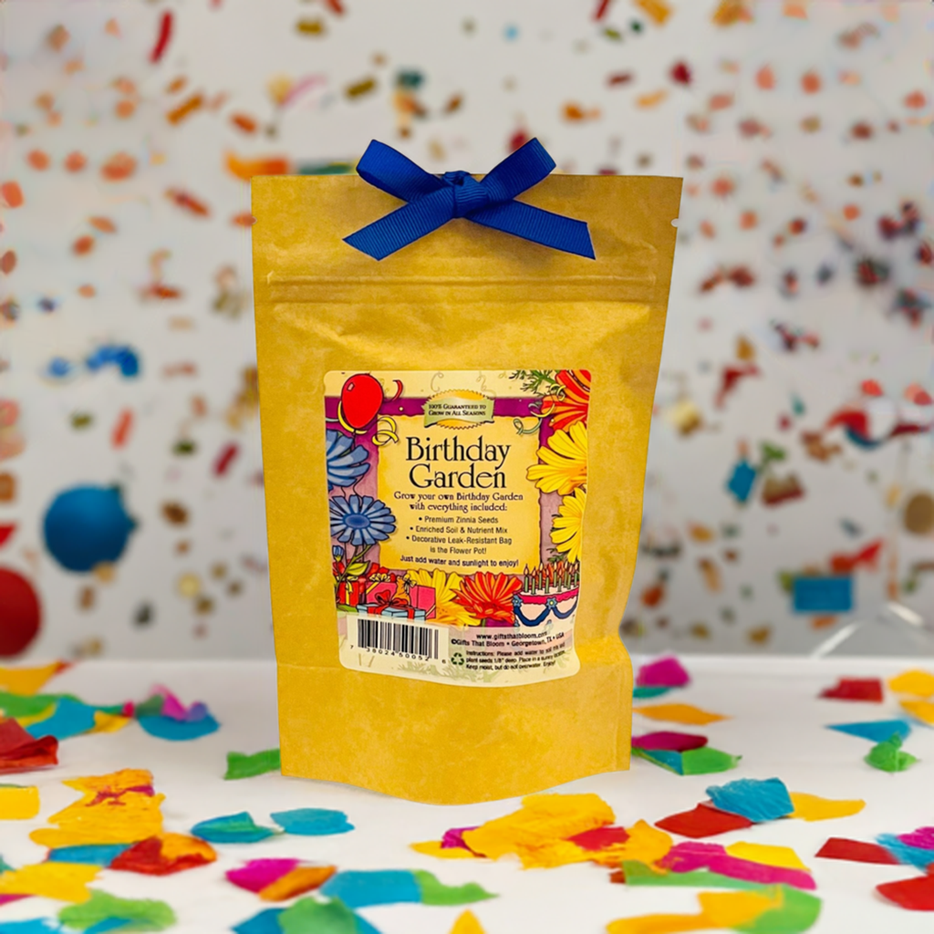 Birthday Garden Grobag Seed Kit