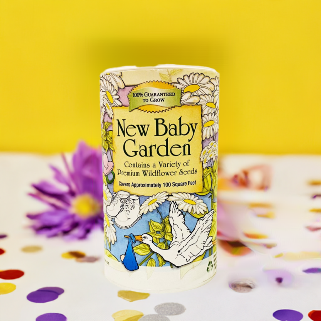 New Baby Garden Shaker Can Seed Kit