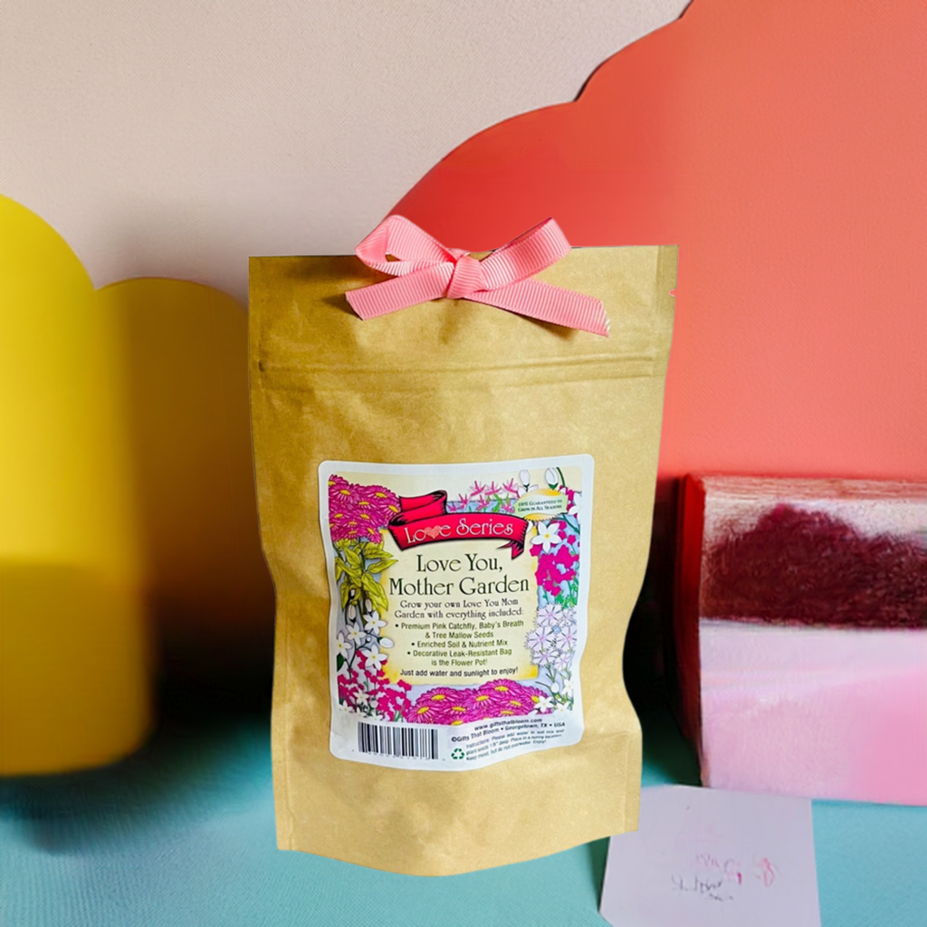 Love You Mother Garden Grobag Seed Kit