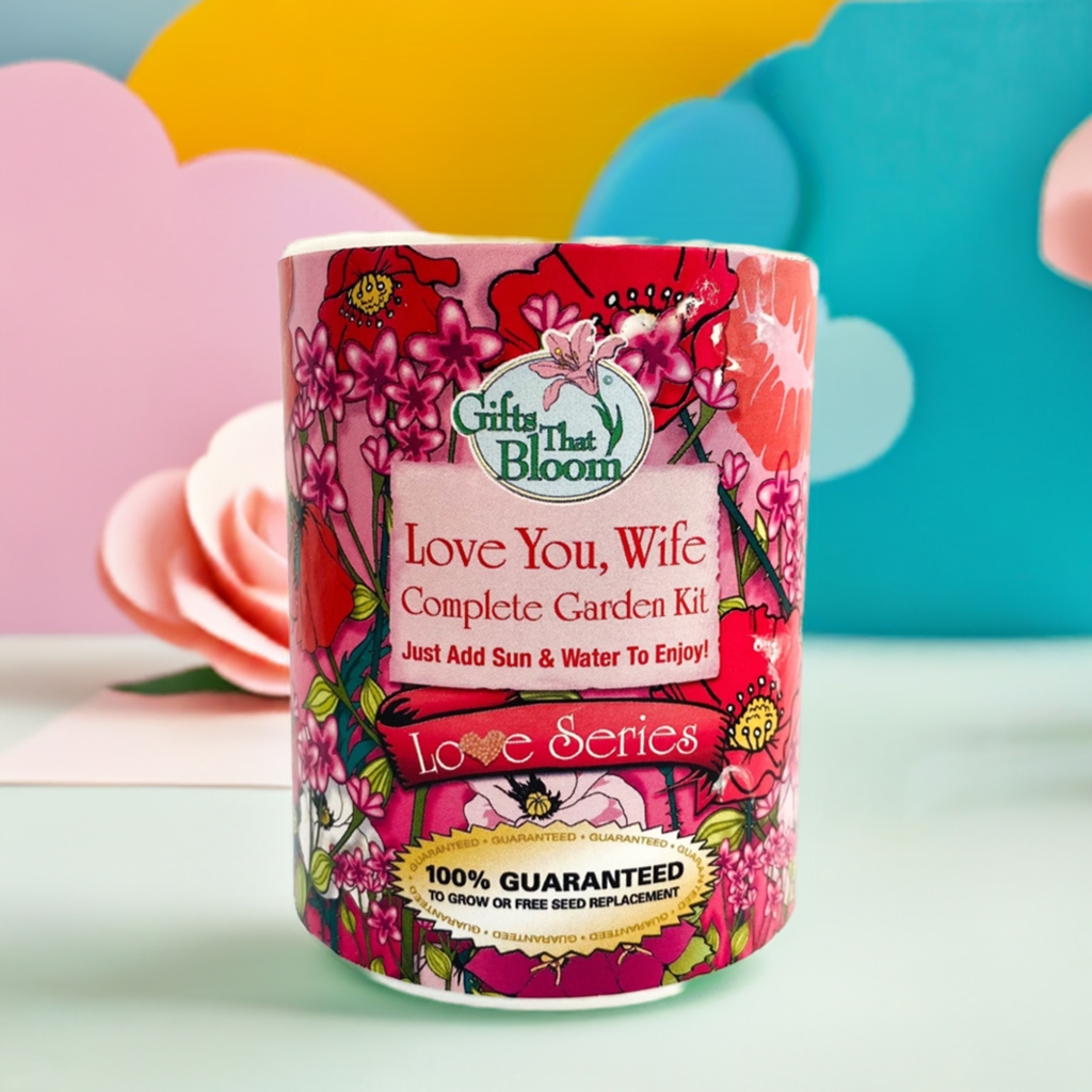 Love You Wife Garden Grocan Seed Kit