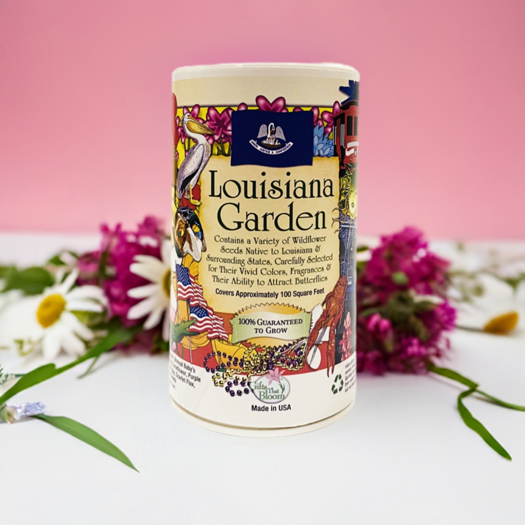 Louisiana Garden Shaker Can Seed Kit