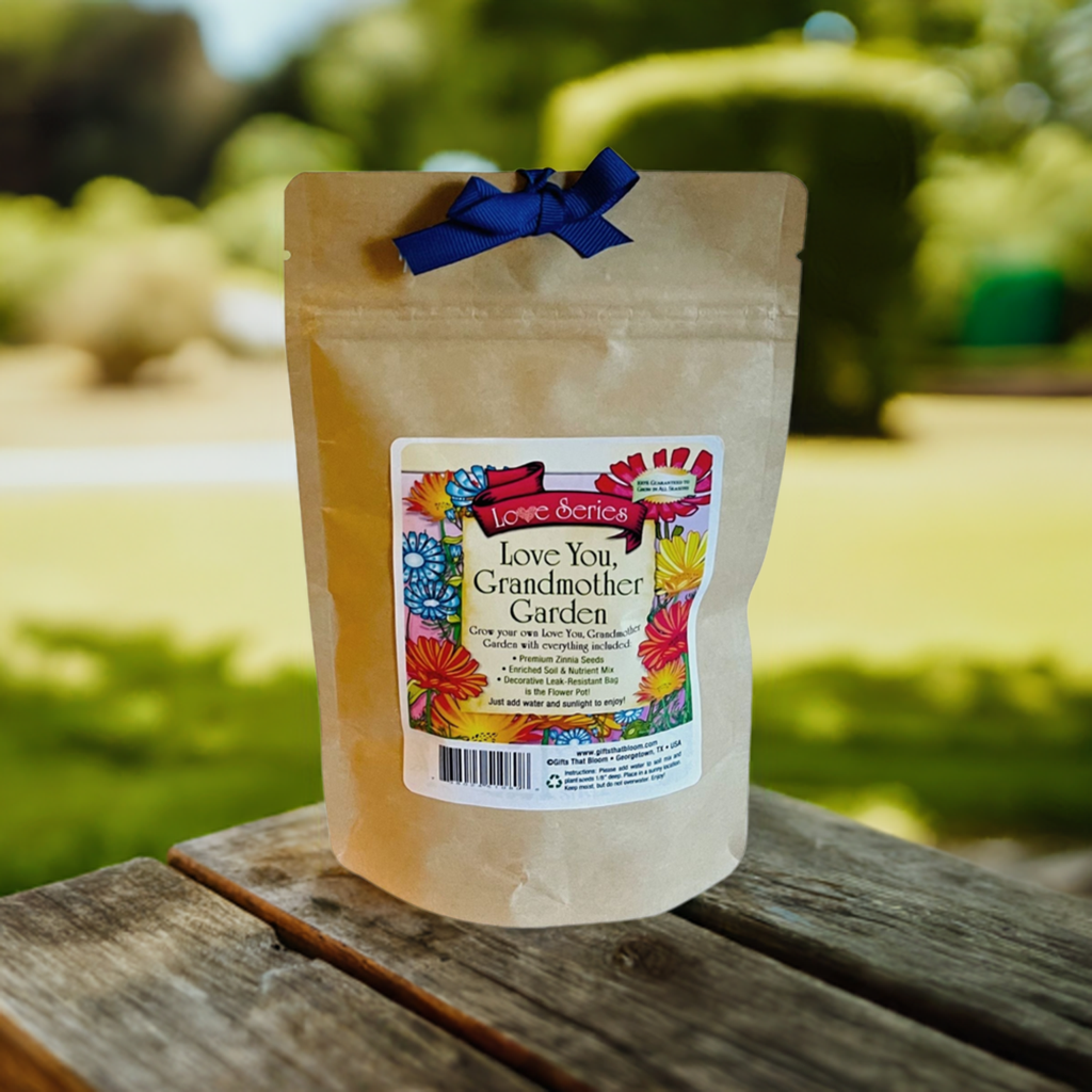 Love You Grandmother Garden Grobag Seed Kit