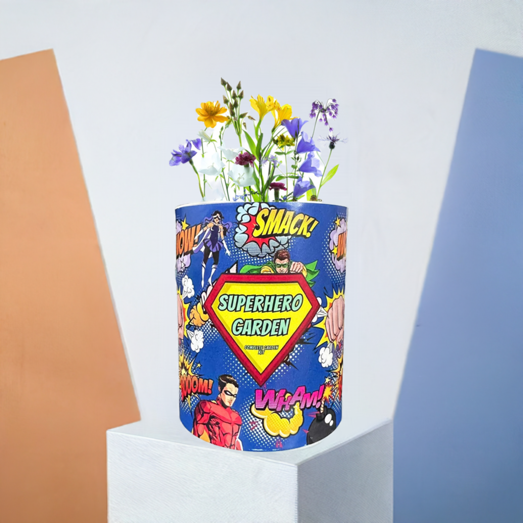 Superhero Garden Grocan Seed Kit