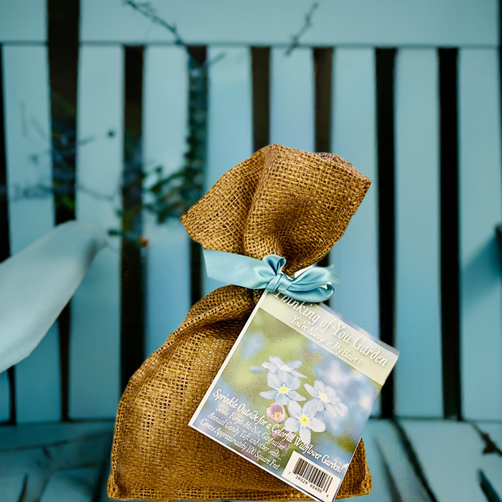 Thinking of You Garden Seed Kit in Burlap Bag