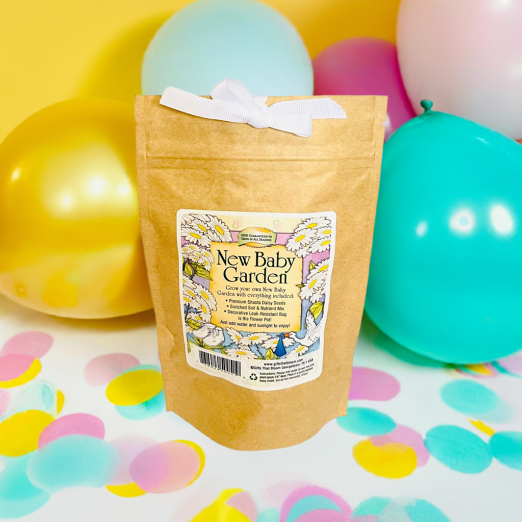 New Baby Garden Grobag Seed Kit