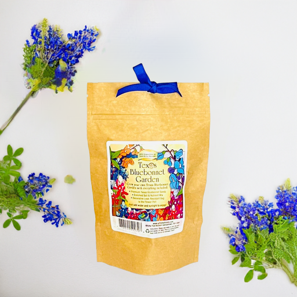 Texas Bluebonnet Garden Grobag Seed Kit