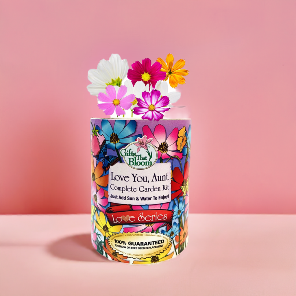 Love You Aunt Garden Grocan Seed Kit