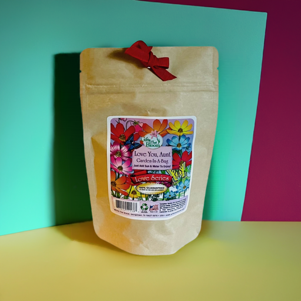 Love You, Aunt Garden Grobag Seed Kit