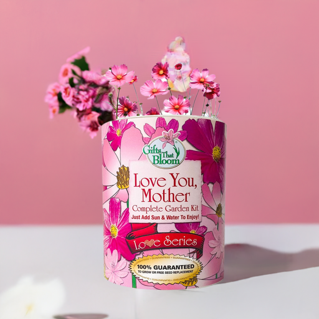 Love You Mother Garden Grocan Seed Kit
