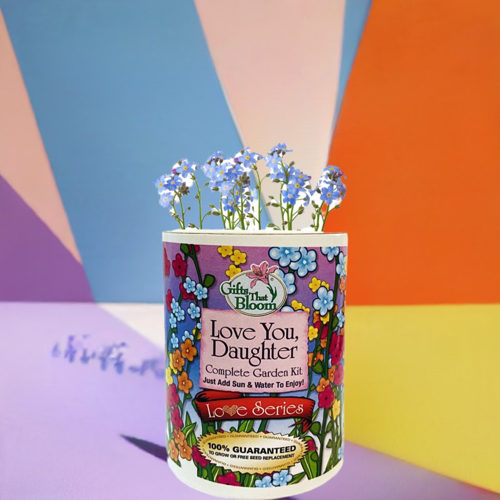 Love You Daughter Garden Grocan Seed Kit