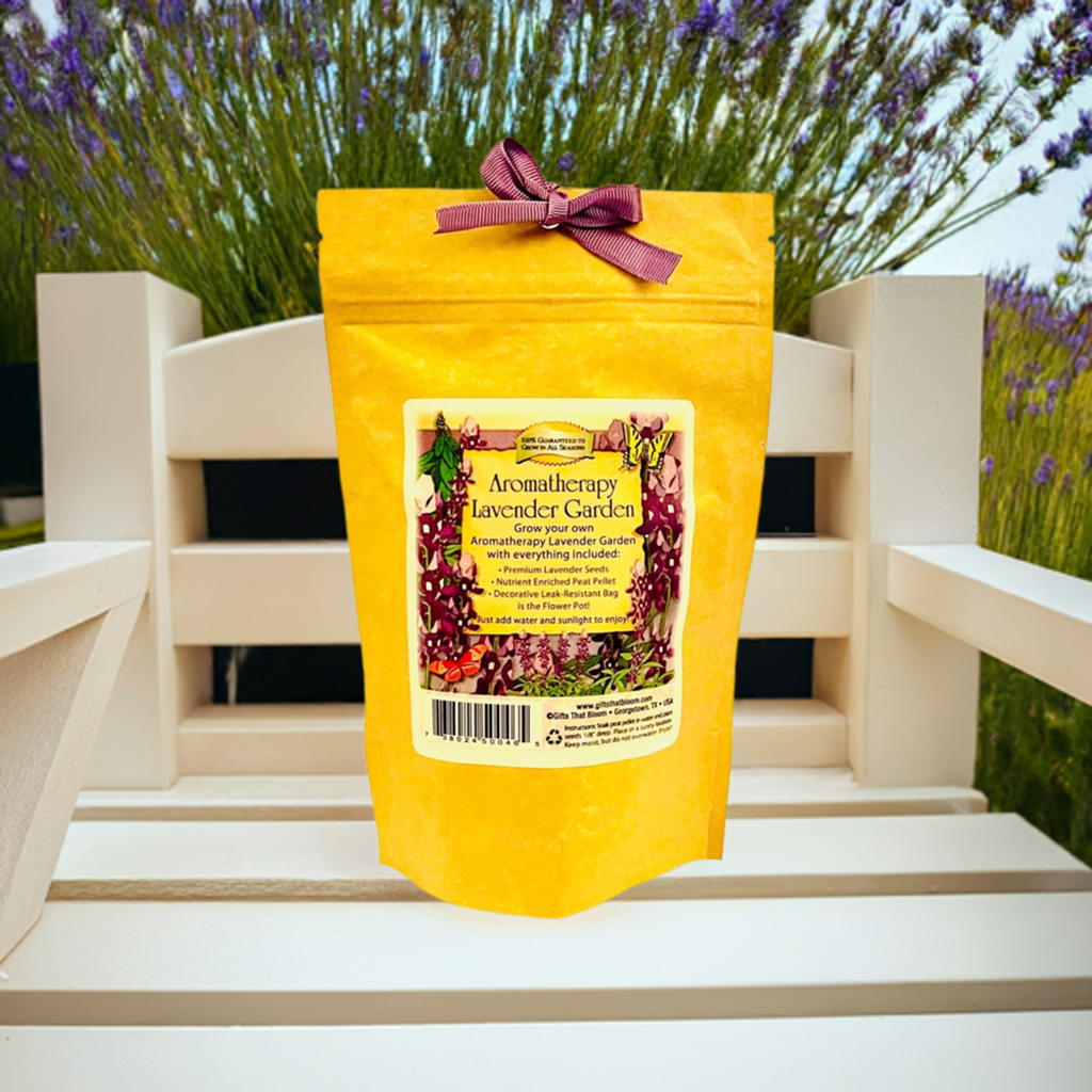 Aromatherapy Lavender Garden Grobag Seed Kit