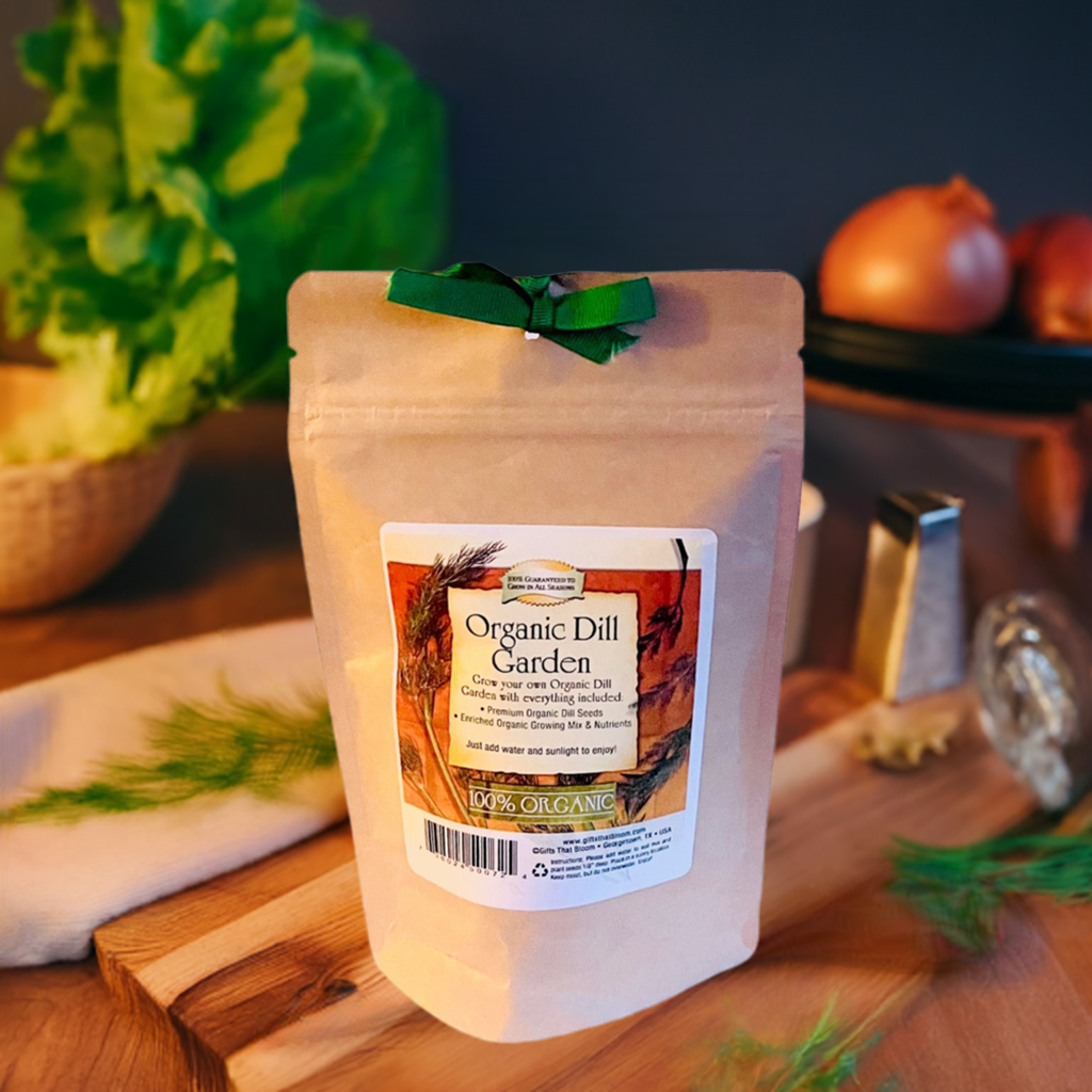 Organic Dill Herb Garden Grobag Seed Kit