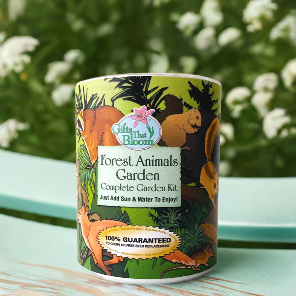 Forest Animals Garden Grocan Seed Kit