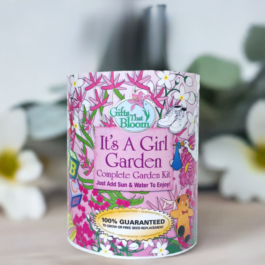 It's A Girl Garden Grocan Seed Kit