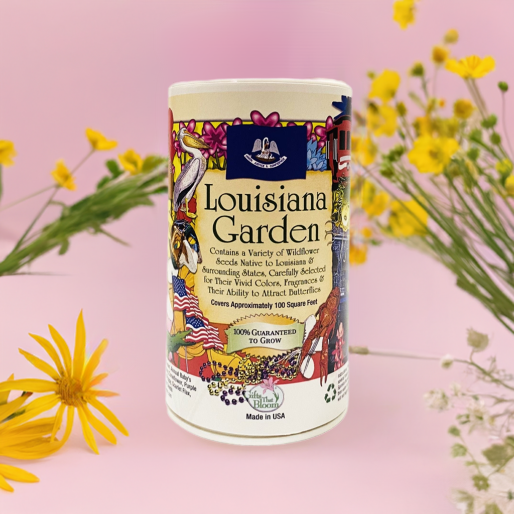 Louisiana Garden Shaker Can Seed Kit