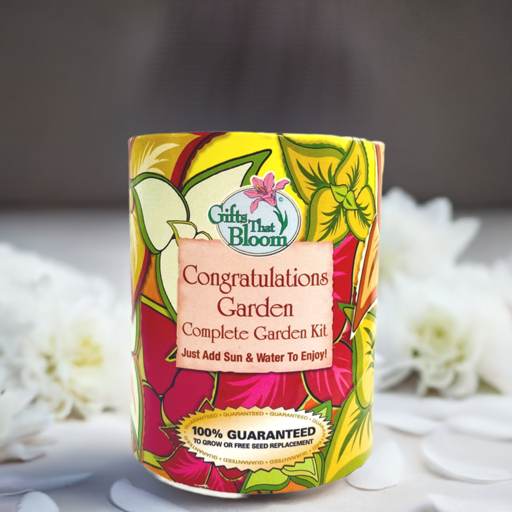 Congratulations Garden Grocan Seed Kit