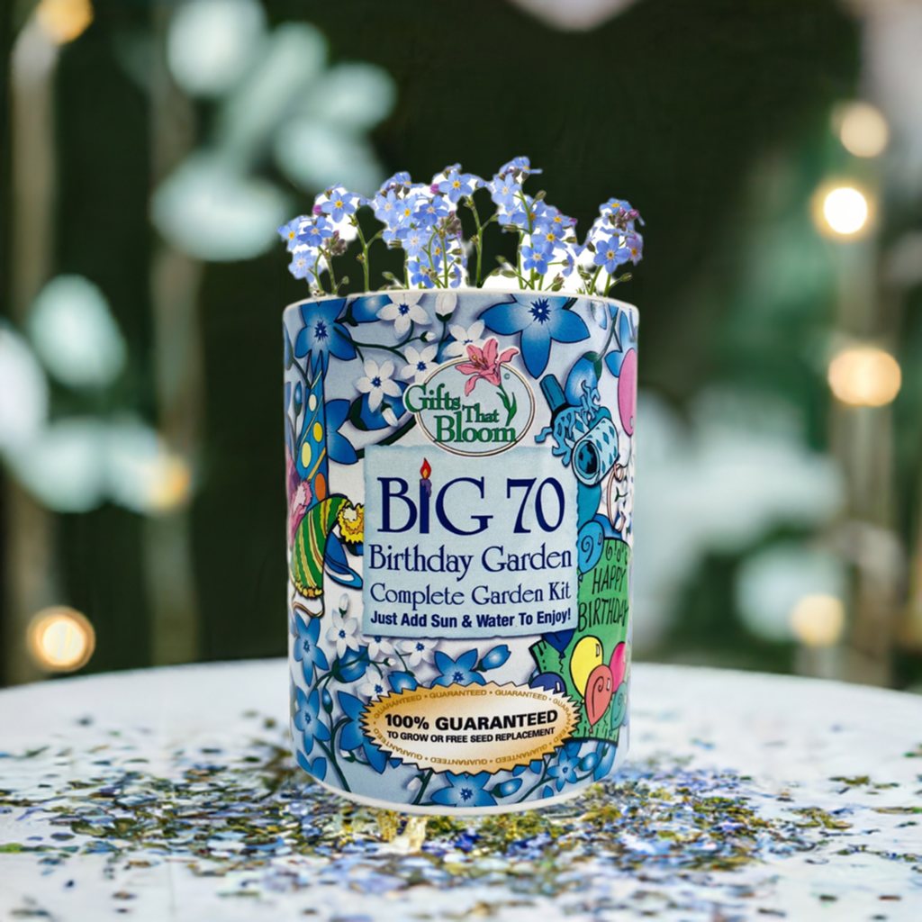 Big 70 Birthday Garden Grocan Seed Kit