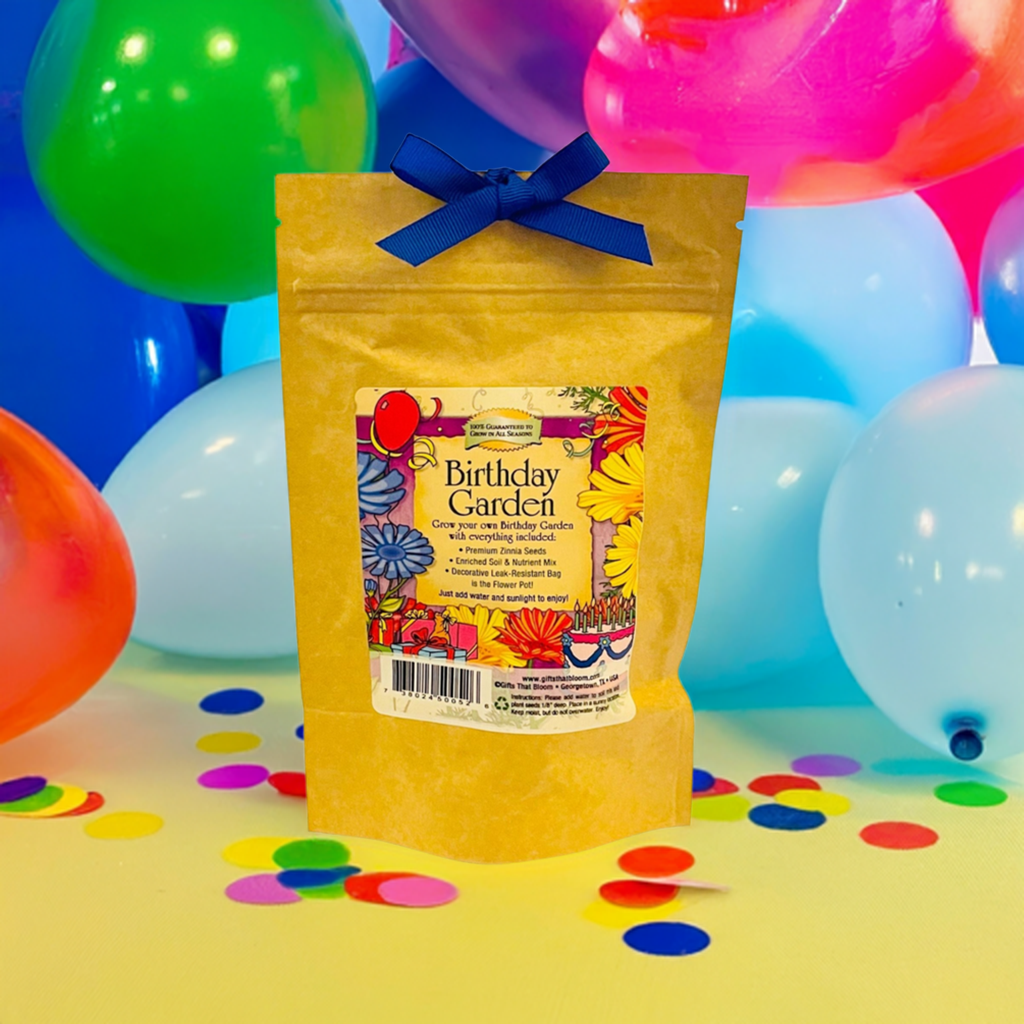 Birthday Garden Grobag Seed Kit